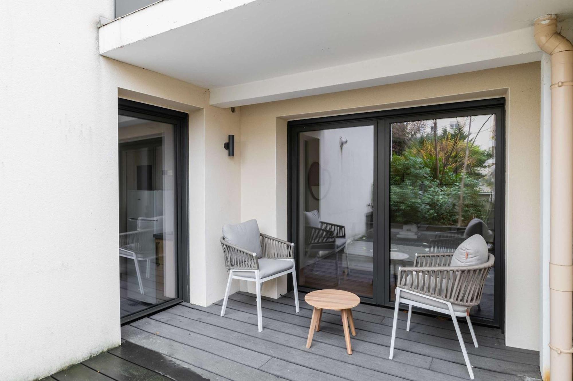 Appartement Lumineux Avec Terrasse Courbevoie - 4P - Flat-Guest מראה חיצוני תמונה